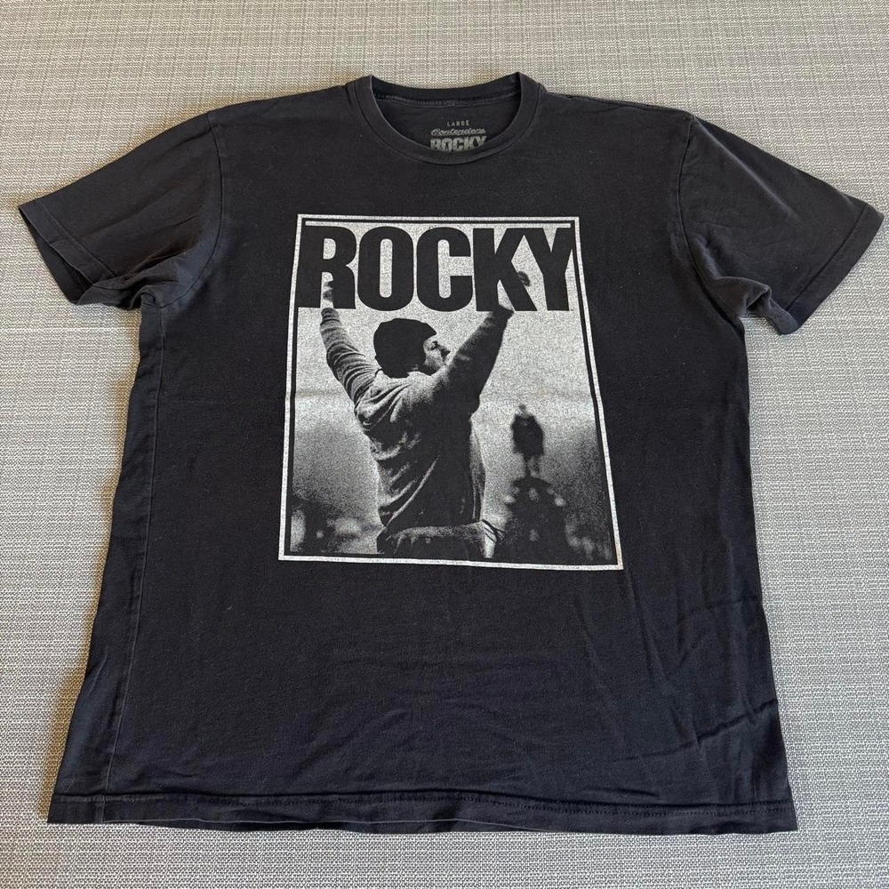 Contenders Rocky Balboa black t-shirt Mens Size L